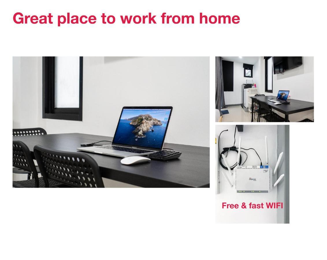 P4 Silom Large 2Beds Full Kitchen Wifi 4-6Pax Apartment Bangkok Luaran gambar