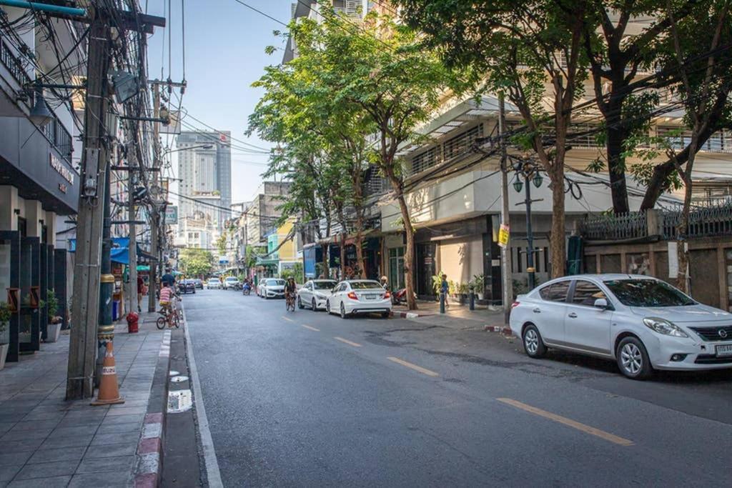 P4 Silom Large 2Beds Full Kitchen Wifi 4-6Pax Apartment Bangkok Luaran gambar